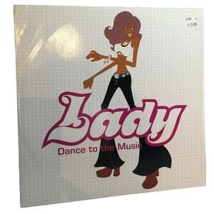 Vintage 2001 Lady Dance to the Music Italy Sounds Good Good 29 Vinyl LP Record